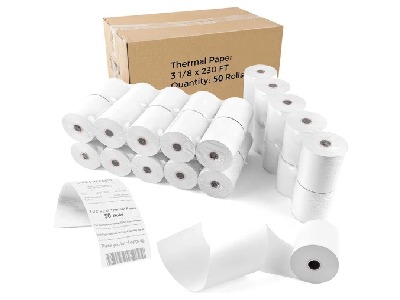 3 1/8 "X 230ft Thermal Paper Roll