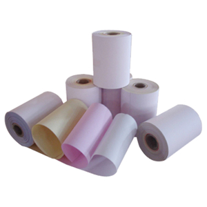 3 Ply NCR Carbonless Paper Roll 75mm X75mm