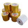 Gold Paper Packaging Thermal Paper Rolls 80c80mm with Individual Packing