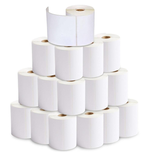 58x40mm Price Tage Barcode Direct Thermal Label Roll