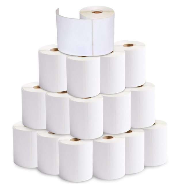 58x40mm Price Tage Barcode Direct Thermal Label Roll