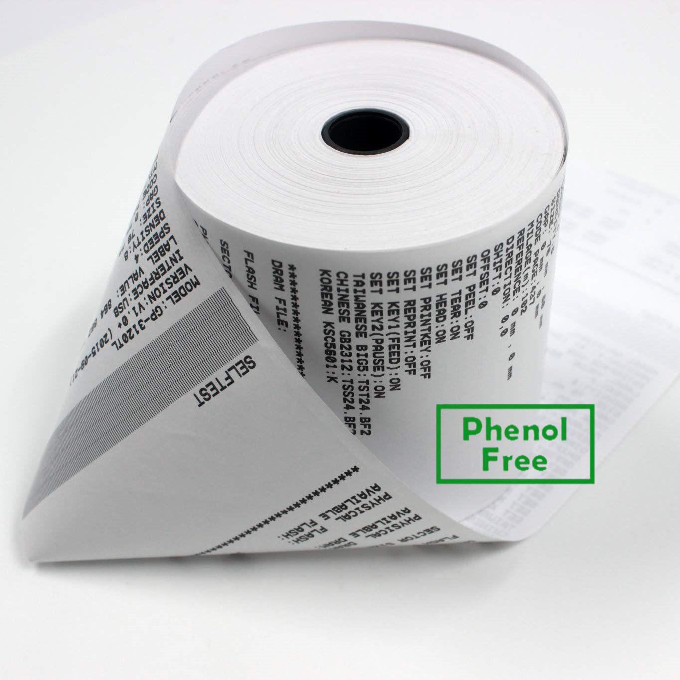 Phenol Free Thermal Paper Rolls